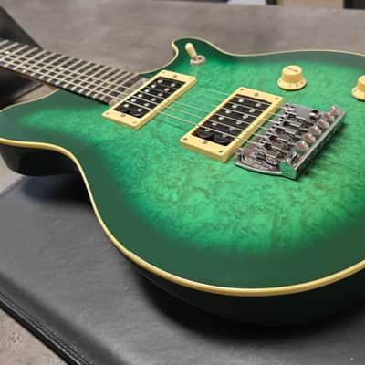1989 Andy Farrell EVH Eddie Van Halen Signature British Racing Green Burst British UK Custom Shop Boutique Luthier Masterbuilt Master Built Electric Wolfgang Guitar Pre-Music Man Pre-Peavey PRE-PRODUCTION PROTOTYPE image 9