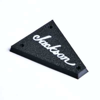 Custom Truss Rod Cover for Jackson Guitars – Classic Logo (Black & White) image 9
