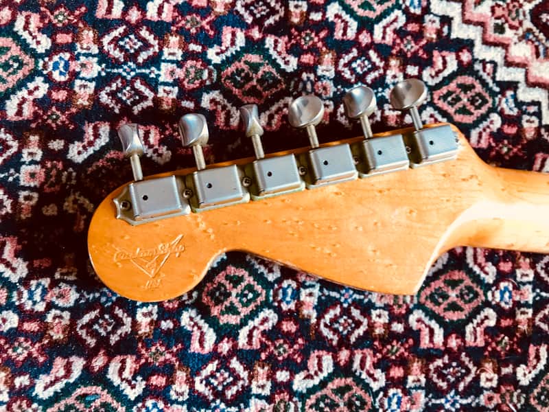 Fender Custom Shop John Cruz Cunetto Relic Strat 1997 Fiesta Red