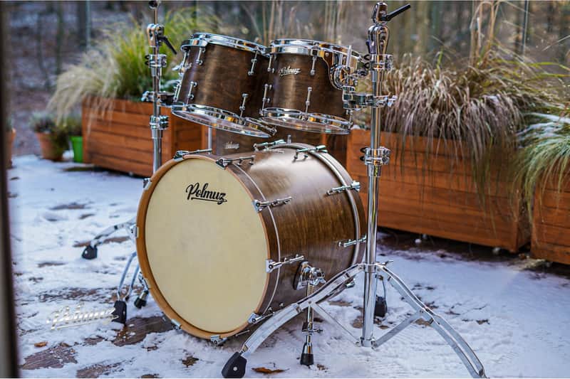 Polmuz drums Maple Model 1 - 20/10/12/16 - Satin Brown image 1