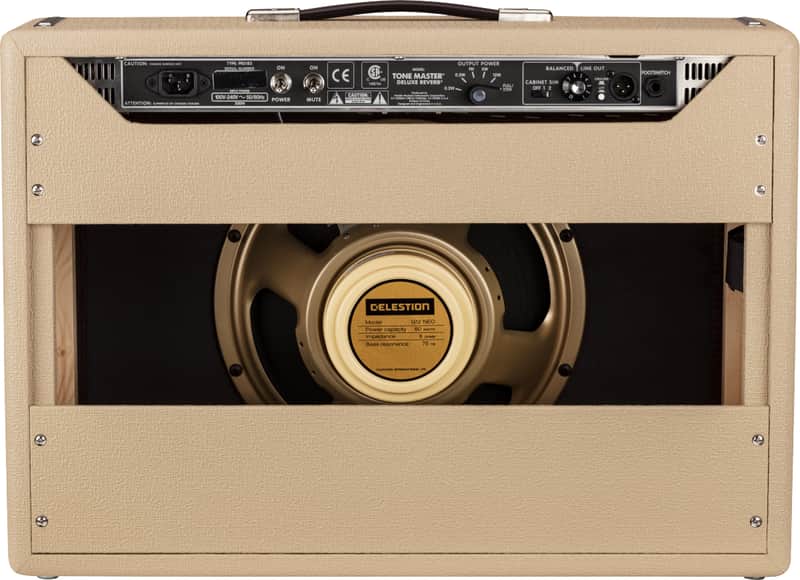 Fender Tone Master Deluxe Reverb Blonde, 120V Model #: 2274100982 image 1