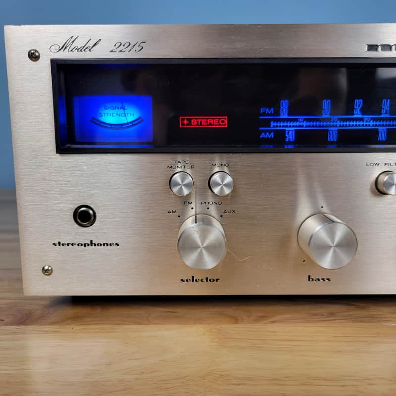Marantz 2215 Stereophonic Receiver Champagne Face Engraved With