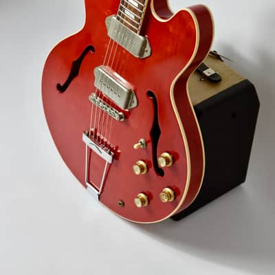 1991 Epiphone Casino Cherry Made in Japan Terada Factory, MIJ, Pre-Elitist image 7