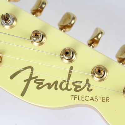 Fender Custom Telecaster 1999 MIJ Vintage White and Gold MINT The Edge U2 image 23