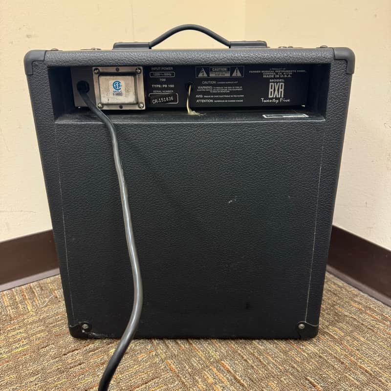 Fender BXR-25 Twenty-Five Bass Extended Range Amplifier | Reverb