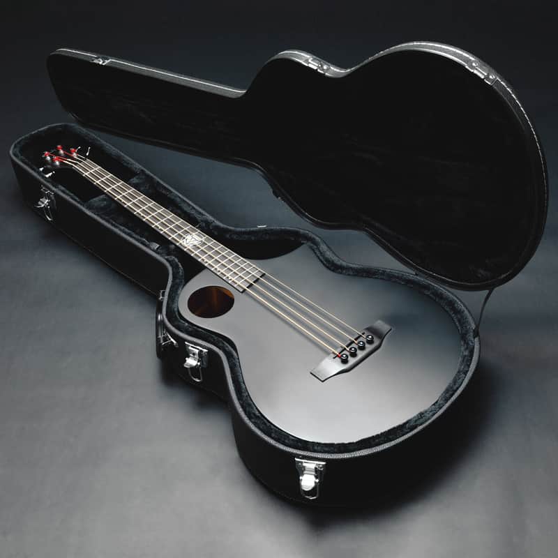 Lindo Neptune V2 Bass Guitar Hard Case | Plush Lined | Lockable - Black (Guitar Not Included) image 1
