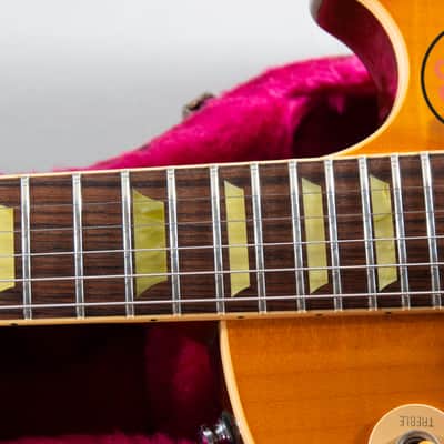 1999 Gibson Les Paul Classic Plus – Trans Amber, Slim ’60s Neck, OHSC image 6