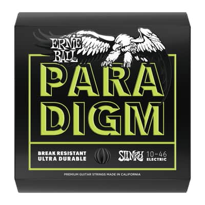 Ernie Ball Paradigm Regular Slinky Electric Guitar Strings - 10-46 Gauge image 1