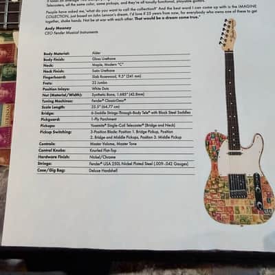 Fender Telecaster Imagine - Suriname Telecaster 2024 - Blonde image 11