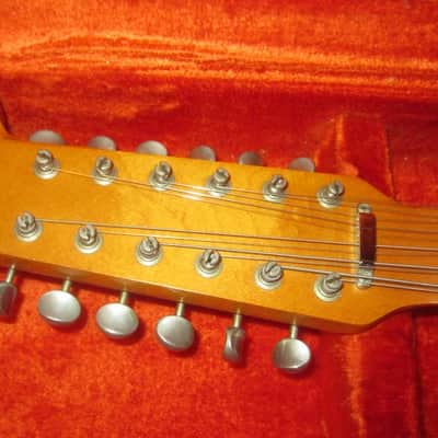 1965 Fender Electric XII 12 String Sunburst w/ Original Case image 10