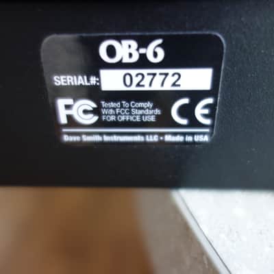 Oberheim OB-6 49-Key 6-voice Polyphonic Synthesizer 2017 - Present - Black image 15
