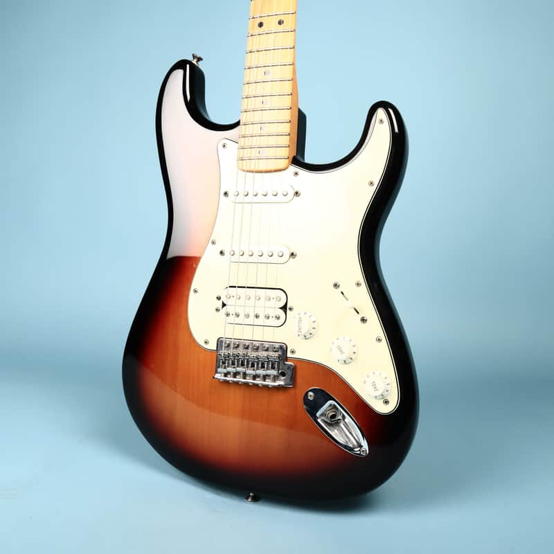 2013 Fender Stratocaster MIM Maple Sunburst Guitar HSS image 1