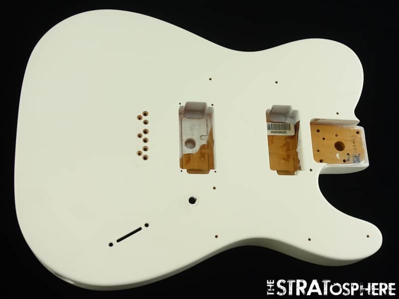 Fender Jim Root Telecaster Tele BODY, Flat White Mahogany Nitro image 1