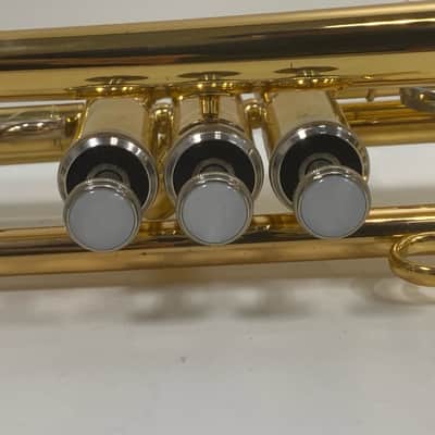 Yamaha YTR-200AD Advantage Bb Trumpet 2000s - Brass image 3