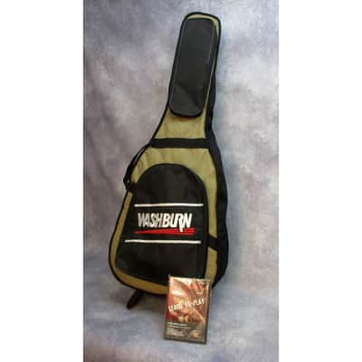 Washburn DK20CET Acoustic/Electric Guitar w/Gig Bag Natural image 9
