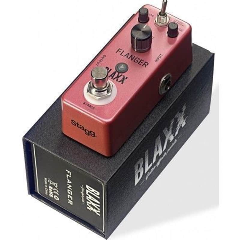Blaxx by Stagg Model BX-Flanger Electric Guitar Flanger Effect Pedal image 1