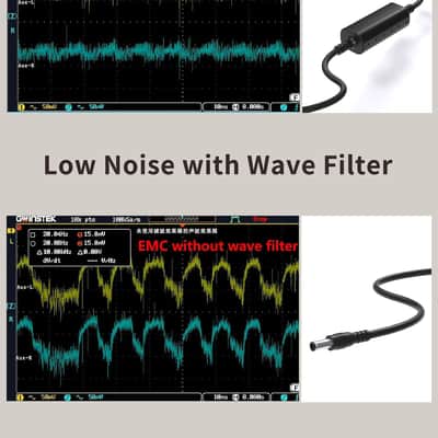 Boss PSA Adapter 9V DC, Low Noise with Wave Filter Replacement Pedal Power Supply for Boss PSA-120S Power Adapter Compatible with Boss Katana Mini, Boss RE-20, ME-80,RC-300, GT1, ME-70, RC-1 image 4