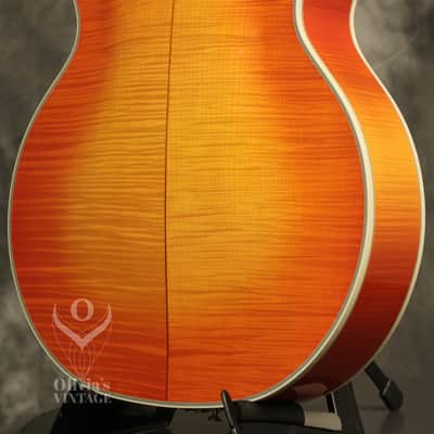 1988 Guild Artist Award in RARE Orange Sunburst w/ flame maple back + sides image 21