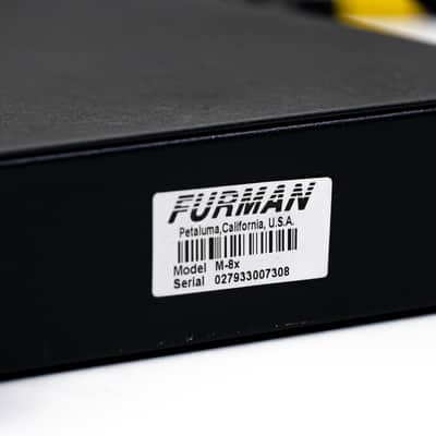 Furman M-8X Merit Series 8 Outlet Power Conditioner and Surge Protector image 4