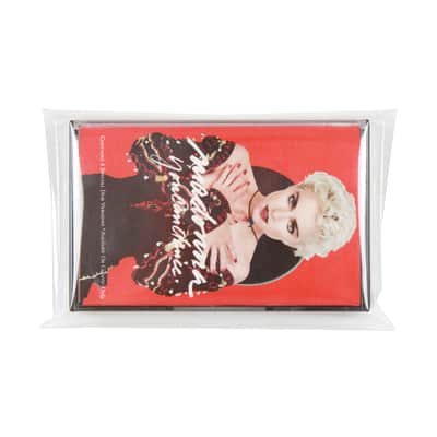 (500) Cassette Sleeves - RESEALABLE Premium 2mil Thick - Archival Quality, Crystal Clear, With Flap - Holds 1 Standard Cassette image 3