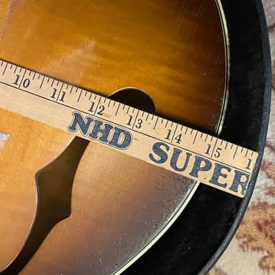 vintage KAY JAZZ II archtop guitar body / project wood only luthier parts barney kessel image 24