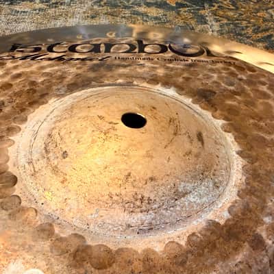 ULTRA DARK Very Low Istanbul Mehmet DUAL FLANGE CRASH 16” 962 g Hamer PERFECT image 5