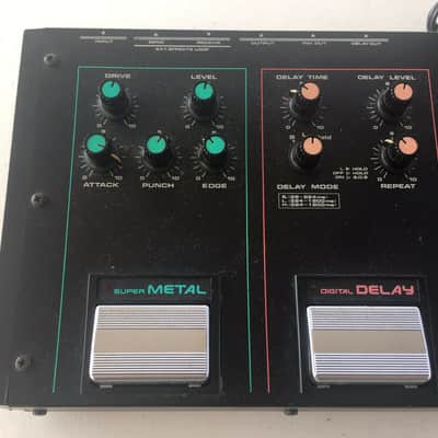 Maxon DUE-3 Digital Multi Effects Processor Vintage Super Metal Delay Chorus image 2