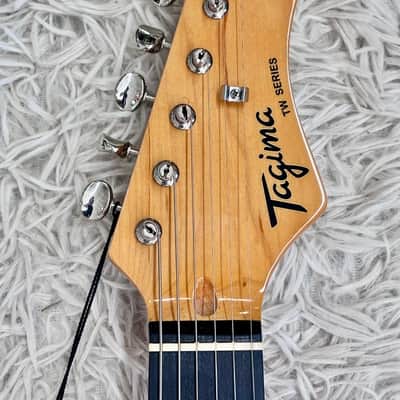 Tagima TW61 BK-DF/TT Offset Electric Guitar w/P90s, Black - B stock - Jazz Mastr image 5