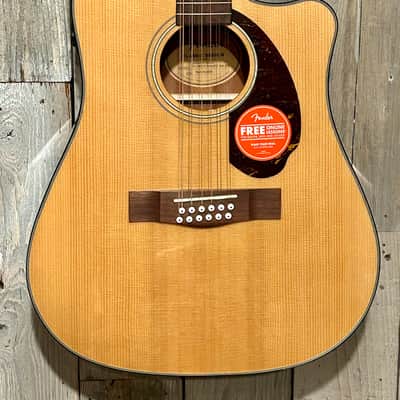Fender CD-140SCE 12-String - Natural With Hardshell Case, Support Independent Guitar Stores, Shop Here! image 1