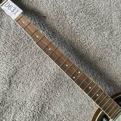 J&D 5 String Banjo, Glossy Mahogany Soundbox, Mahogany Neck, Rosewood Fingerboard image 10