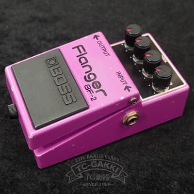 Boss BF-2 Flanger 1980-1984 (Black Label) Made In Japan | Reverb