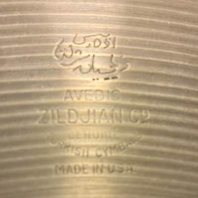 Zildjian Vintage Avedis 15" Small Stamp Late '50 (ca. 1957-1959) image 8