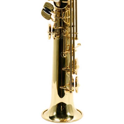 Jupiter JSS1000Q Intermediate Bb Soprano Saxophone in Gold Lacquer SN FF01093 image 4