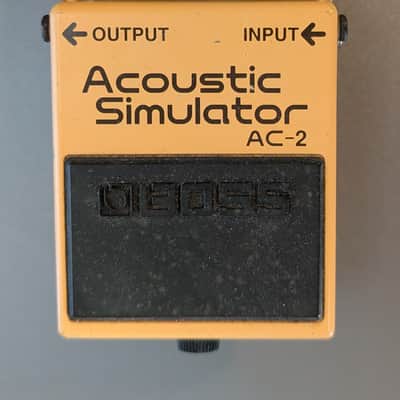 Boss AC-2 Acoustic Simulator (Silver Label) 1997 - 2006 - Yellow image 2