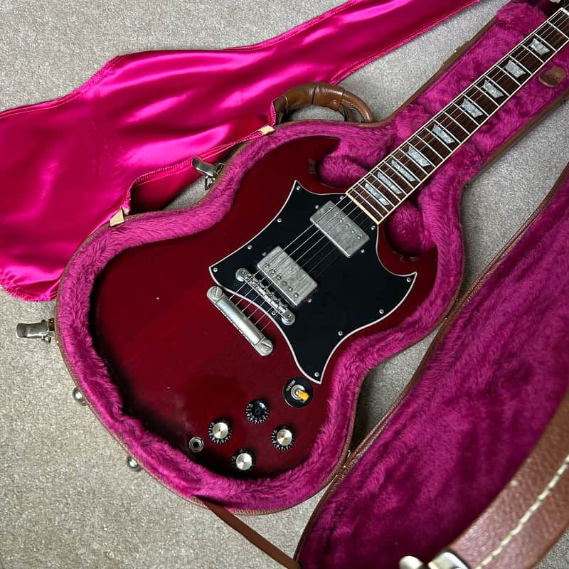 Gibson SG Standard 1999 - Heritage Cherry with Brown Leather Hard Case