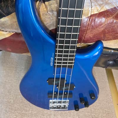 ESP Custom Shop Horizon Bass "The Smurf" Precision Jazz PJ Bass Guitar image 17