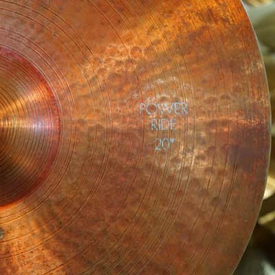 Paiste 20" Color Sound 5 Power Ride Cymbal Red - Used image 2