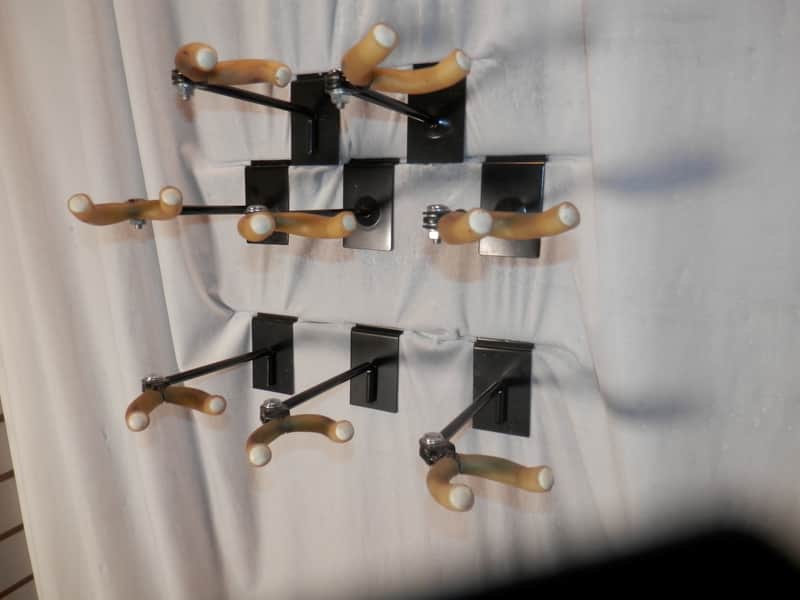 Unbranded Violin Holders for Slatboard Display Lot of 8 used image 1