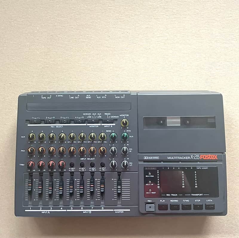 Fostex X-28 Multracker 4 track Cassette Recorder image 1