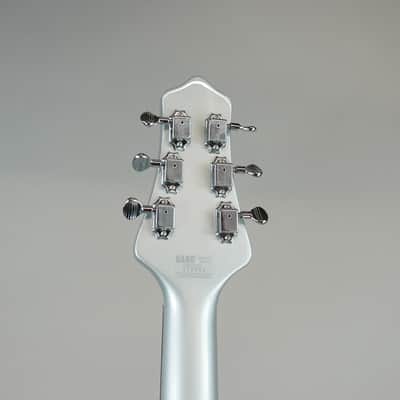Danelectro Dan O. Mano Electric Guitar - Silver image 9