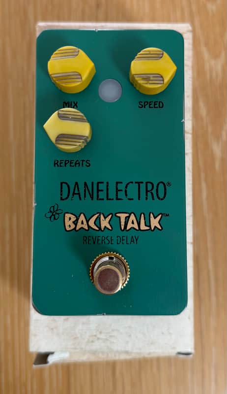 Danelectro Back Talk Reverse Delay Reissue 2020 - Seafoam Green image 1