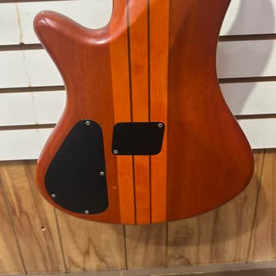 Schecter Stiletto Studio-5 Active 5-String Bass 2010s - Honey Satin image 6