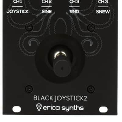 Erica Synths Black Joystick 2 8 Channel CV Joystick Eurorack Module image 2