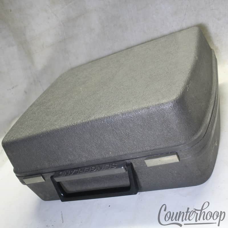 Slingerland 5.5x14" Molded Plastic Snare Drum Case Hard Shell Vintage 70s USA image 1