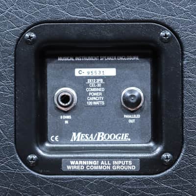 Mesa Boogie 2x12 Recto Vertical Slant 120-Watt 8-Ohm Guitar Cabinet w/Cover image 5