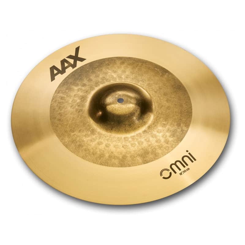 Sabian 18" AAX Omni Drum Set Ride Crash Cymbal image 1