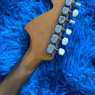 1966 Fender Mustang Electric Guitar 100% Original - Olympic White image 12