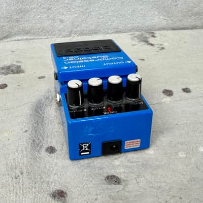 Used Boss CS-3 Compression Sustainer Guitar Pedal-Blue image 4