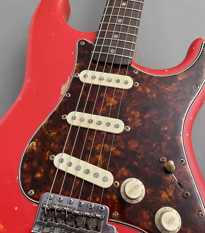 SCOOP CREATION WORKS 62-ST w/Tortoise Pickguard Hard Aged - Fiesta