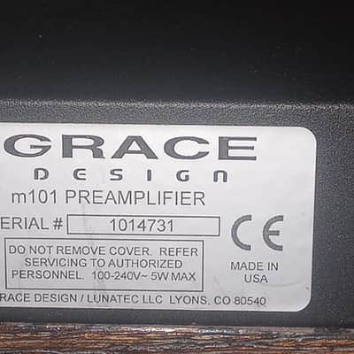 Grace Design m101 Single Channel Mic Preamp 2010s - Black image 2